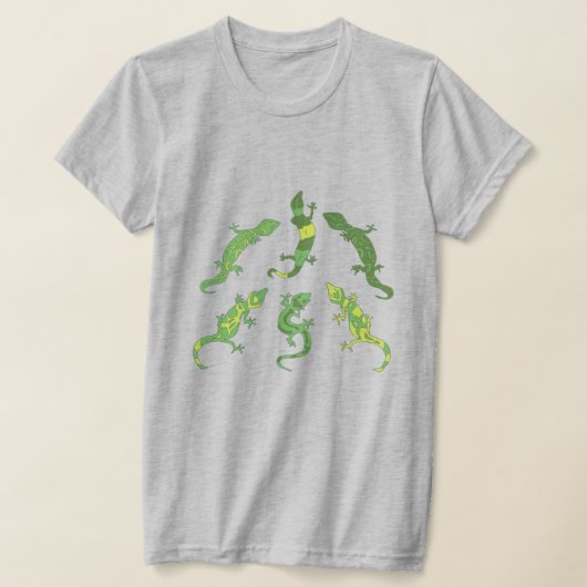 Rock Climbing Geckos. T-Shirt (Ablage )