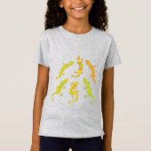 Rock Climbing Geckos. T-Shirt (Vorderseite)