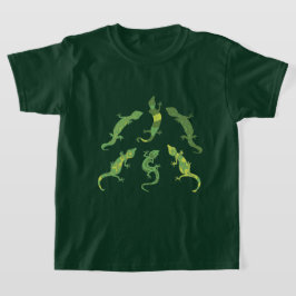Rock Climbing Geckos. T-Shirt
