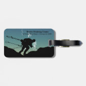 Rock Climbing Gepäckanhänger (Rückseite horizontal)