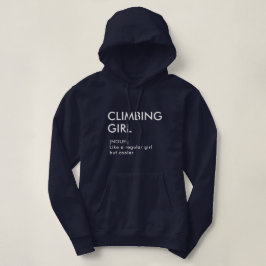 Rock Climbing Geschenk für sie Hoodie