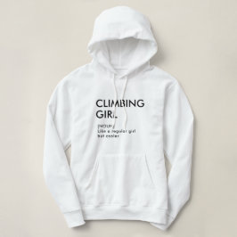 Rock Climbing Geschenk für sie Hoodie