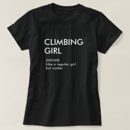 Rock Climbing Geschenk für sie T-Shirt