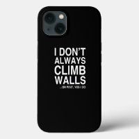 Rock Climbing Geschenk ich stetig klettern Wände