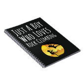 Rock Climbing Geschenke für Boy Climber für Kinder Notizblock (Rechte Seite)