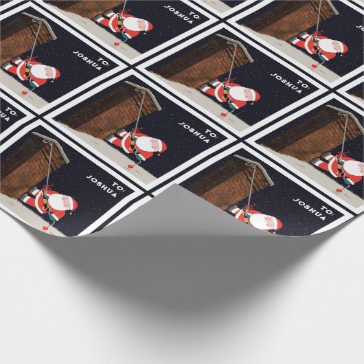 Rock Climbing Geschenkpapier (Ecke)