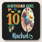 Rock Climbing Getränkeuntersetzer (Vorderseite)