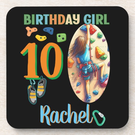 Rock Climbing Getränkeuntersetzer (Vorderseite)