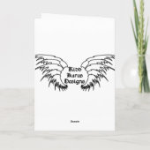 Rock Climbing Greeting Card Karte (Rückseite)