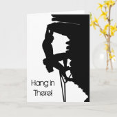 Rock Climbing Greeting Card Karte (Gelbe Blume)