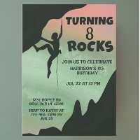 Rock Climbing Gym Abenteuer Geburtstag