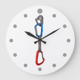 Rock Climbing Hanger mit schnellem Zeichn Große Wanduhr