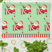 Rock Climbing Holiday Gift Geschirrtuch (Gefaltet)