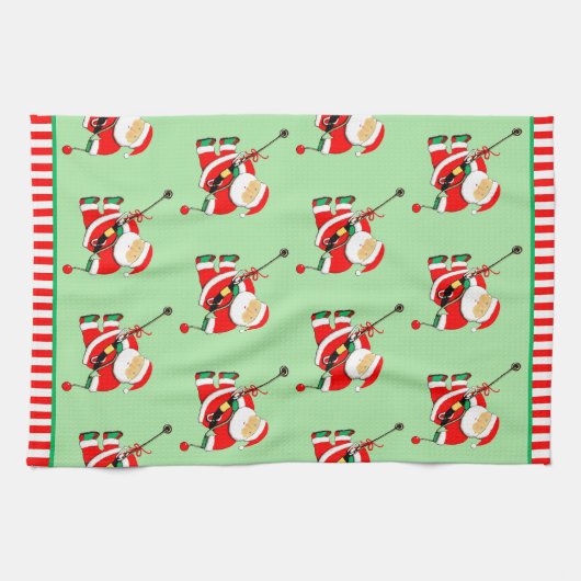 Rock Climbing Holiday Gift Geschirrtuch (Horizontal)