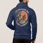 Rock Climbing Hoodie (Rückseite)