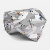 Rock Climbing in Grays Neck Krawatte (Gerollt)