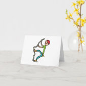 Rock Climbing Karte (Gelbe Blume)