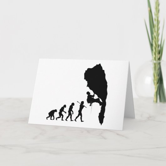 Rock Climbing Karte (Vorderseite)