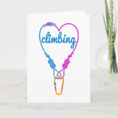 Rock Climbing Karte (Vorderseite)