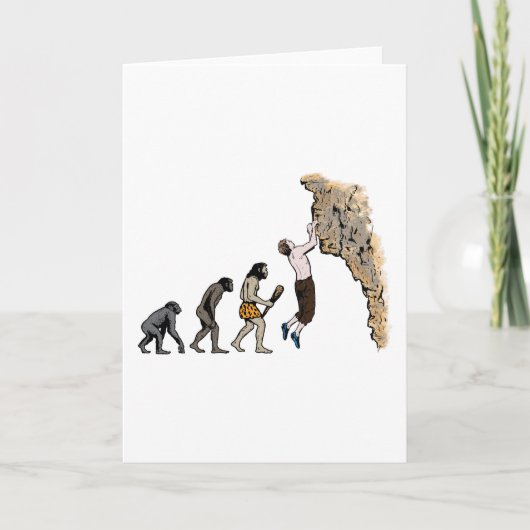 Rock Climbing Karte (Vorderseite)