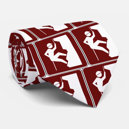 Rock Climbing Krawatte (Gerollt)