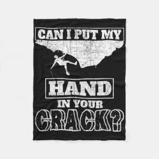 Rock Climbing Lustig Kann Ich Meine Hand In Deine Fleecedecke