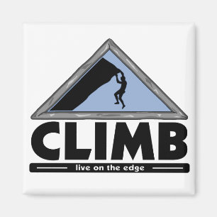 Rock Climbing Magnet