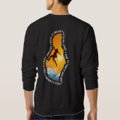 Rock Climbing | Men Sweatshirt (Rückseite)
