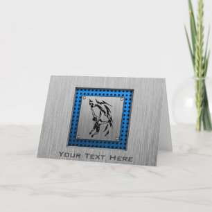 Rock Climbing mit gebürstetem Metall Karte