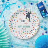 Rock Climbing Niedlich Kindergeburtstag Party Pappteller (Party)