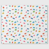 Rock Climbing Niedliche Kinder farbenfroh Geschenkpapier (Flach)