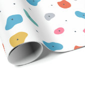 Rock Climbing Niedliche Kinder farbenfroh Geschenkpapier (Rolleneckpunkt)