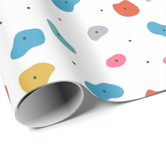 Rock Climbing Niedliche Kinder farbenfroh Geschenkpapier (Rolleneckpunkt)