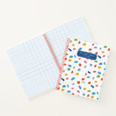 Rock Climbing Niedliche Kinder farbenfroh Notizblock (Innenseite)