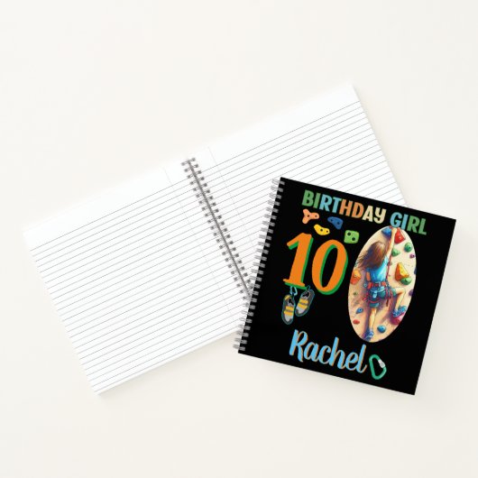 Rock Climbing Notizblock (Innenseite)