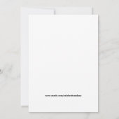 Rock Climbing Party Einladung (Rückseite)