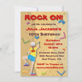 Rock Climbing Party Einladungen (Vorderseite)