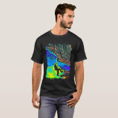 Rock Climbing Pop Art T-Shirt (Vorne ganz)
