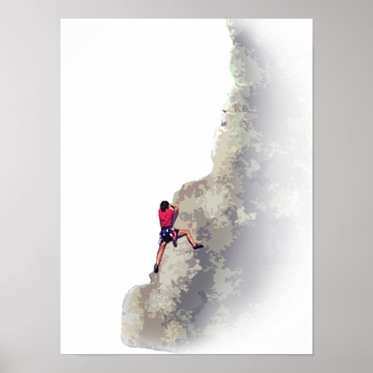 Rock Climbing Poster (Vorne)