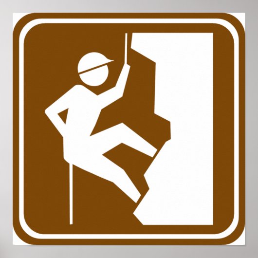Rock Climbing Poster (Vorne)