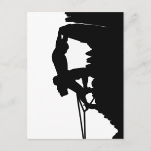 Rock Climbing Postkarte