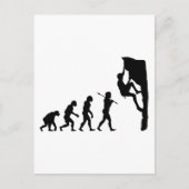 Rock Climbing Postkarte (Vorderseite)