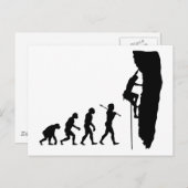 Rock Climbing Postkarte (Vorne/Hinten)