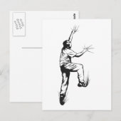 Rock Climbing Postkarte (Vorne/Hinten)