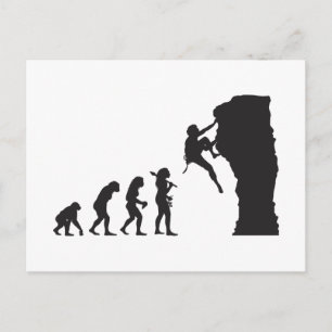 Rock Climbing Postkarte