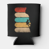 Rock Climbing Retro Hipster Kletterparadies Dosenkühler (Vorderseite)