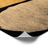 Rock Climbing Retro Hipster Kletterparadies Poster (Ecke)