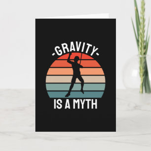 Rock Climbing Retro Vintag Karte