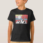 Rock Climbing Retro Vintag T-Shirt (Vorderseite)