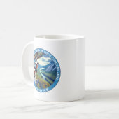 Rock Climbing Rumney New Hampshire Kaffeetasse (Vorderseite Links)